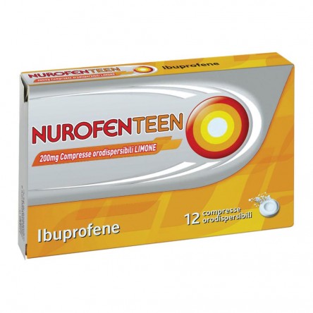 NUROFENTEEN*12CPR OROD 200MG M