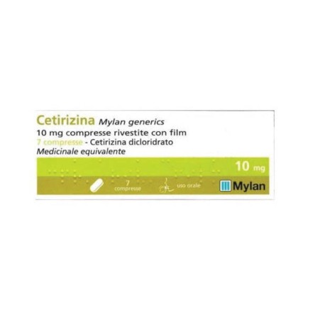 CETIRIZINA MY*7CPR RIV 10MG
