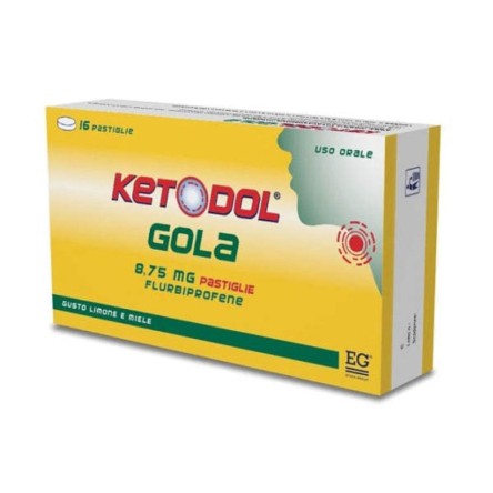 KETODOL GOLA*16PASTL 8,75MG LM