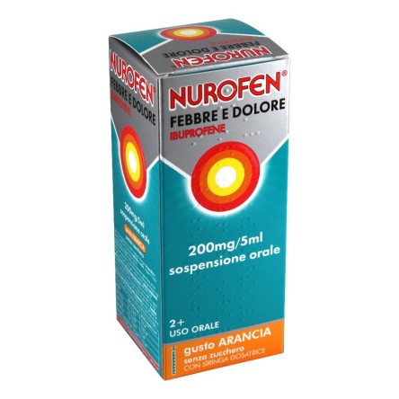 NUROFEN FEBBRE D*200MG/5ML ARA