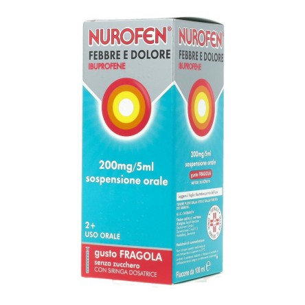 NUROFEN FEBBRE D*200MG/5ML FRA