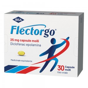 FLECTORGO 30CPS MOLLI 25MG