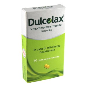 DULCOLAX*40CPR RIV 5MG