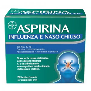 ASPIRINA INFLUENZA NASO CH*20B