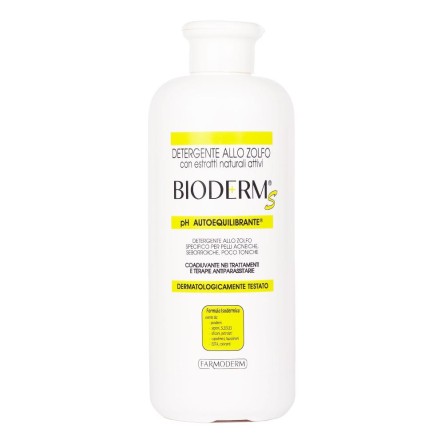 BIODERM S ANTIACNE ANTISEB 500
