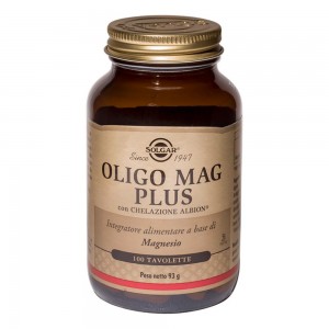 OLIGO MAG CITRATO 60TAV SOLGAR