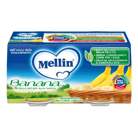 MELLIN OMOG BANANA 2X100G