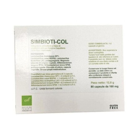 SIMBIOTI COL 80CPS 160MG OTI