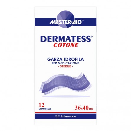 GARZA DERMATESS COT 36X40 12PZ