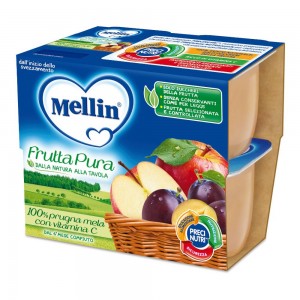 MELLIN FRUT PURA PRUG/MEL4X100