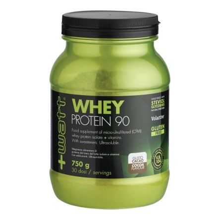 WHEY PROT 90 CACA0 750G +WATT
