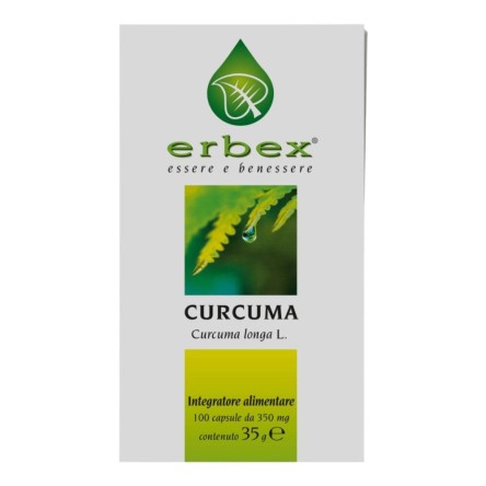 CURCUMA 100CPS 350MG ERBEX