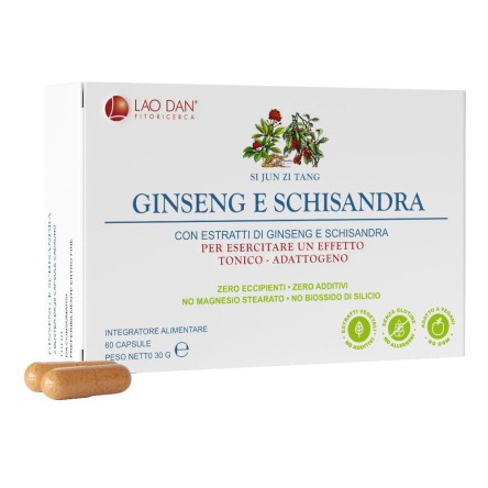 GINSENG E SCHISANDRA 60CP LAODAN