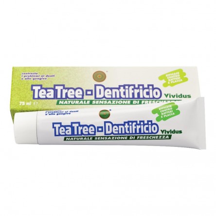 TEA TREE DENTIF 75ML VIVIDUS