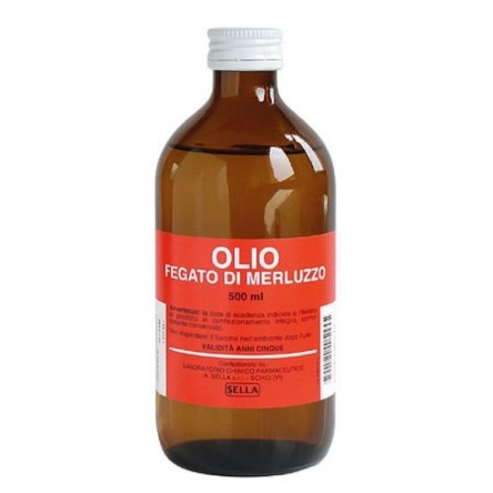 OLIO FEGATO MERLUZZO 500ML SELLA