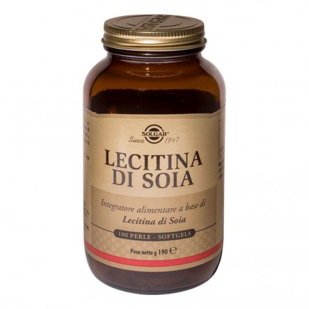 LECITINA SOIA 1200 100PRL SOLGAR