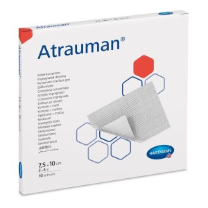 GARZA ATRAUMAN 7,5X10CM 10PZ