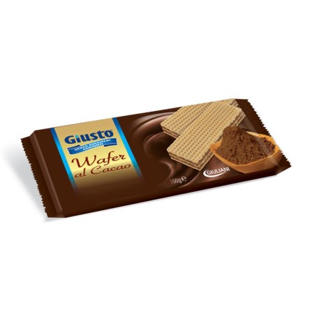 GIUSTO WAFERS CACAO 150G S/Z