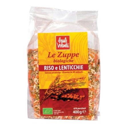 LE ZUPPE RISO LENTICCHIE 400G