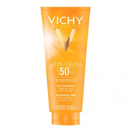 VICHY Capital Soleil Latte Solare Protettivo SPF50 300ml, idratante e resistente all'acqua