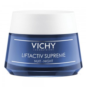 VICHY Liftactiv Supreme Crema viso notte 50ml trattamento anti-rughe e rassodante