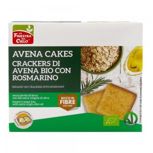 CRACKERS AVENA ROSMARINO BIO