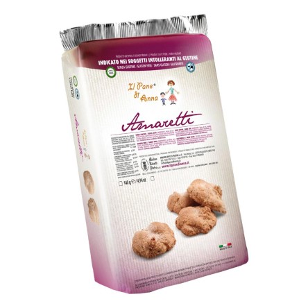 PANE ANNA AMARETTI S/GLUT S/LA