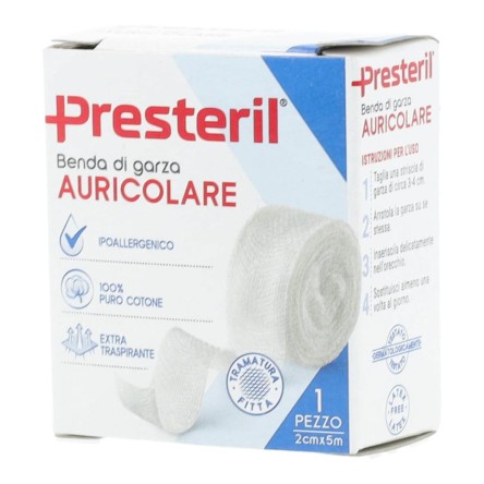 MEDIPRESTERIL BENDA AURIC 2X500