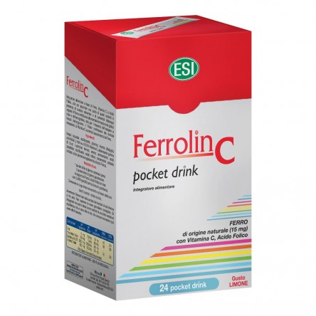 FERROLIN C POCKET DRINK 24BUST