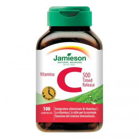 VITAMINA C 500 TIM REL 100CPR