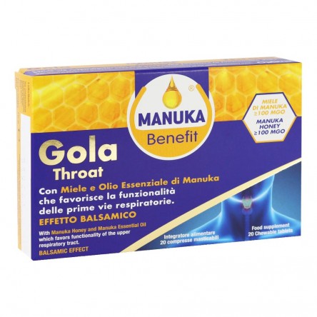 MANUKA BENEFIT GOLA THROAT 20C