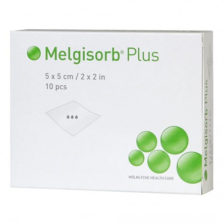 MELGISORB PLUS MED AS10X10 10P