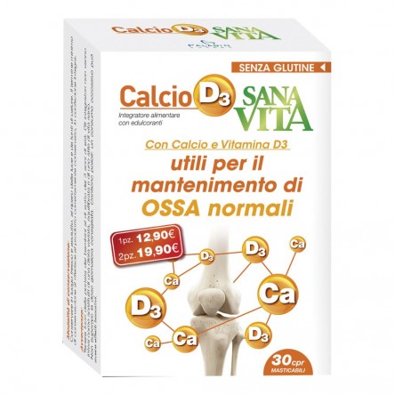 SANAVITA CALCIO VITD3 30CPR