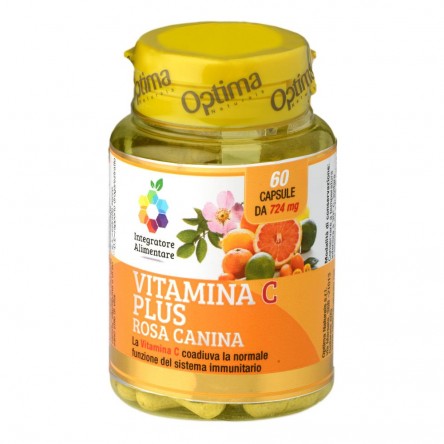 VITAMINA C PLUS ROSA CAN 60CPS