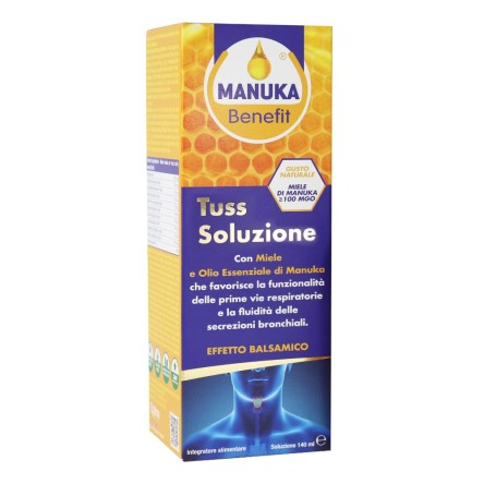 MANUKA BENEFIT TUSS SOLUZ140ML