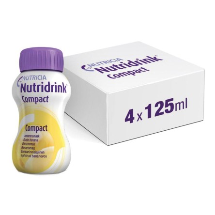 NUTRIDRINK COMPACT BAN 4X125ML