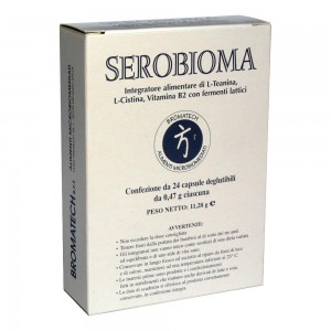 BROMATECH Serobioma 24 capsule x 0,45g, per l'equilibrio della flora intestinale