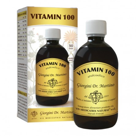 VITAMIN 100 LIQ ANALC500ML GIORG