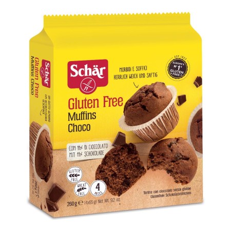 SCHAR MUFFINS CHOCO 260G