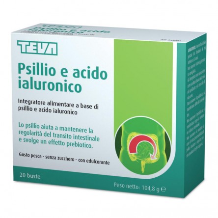 PSILLIO ACIDO IALURON 20BST TEVA