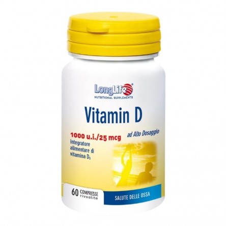 LONGLIFE VITAMIN D1000 60CPR