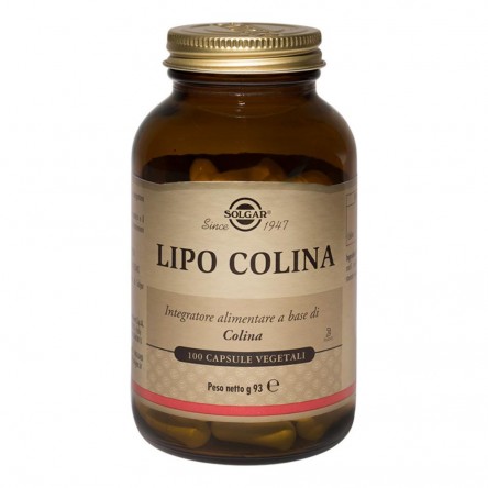 LIPO COLINA 100VEGICPS SOLGAR