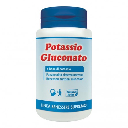 POTASSIO GLUCON 90CPR NAT/POINT