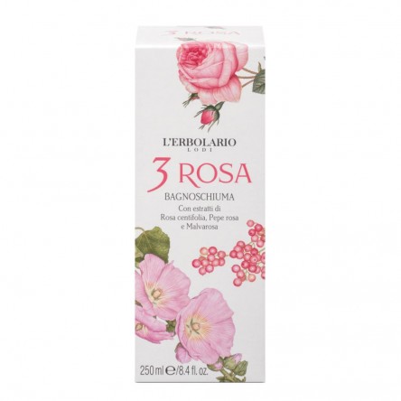 3 ROSA BAGNOSCHIUMA 250ML