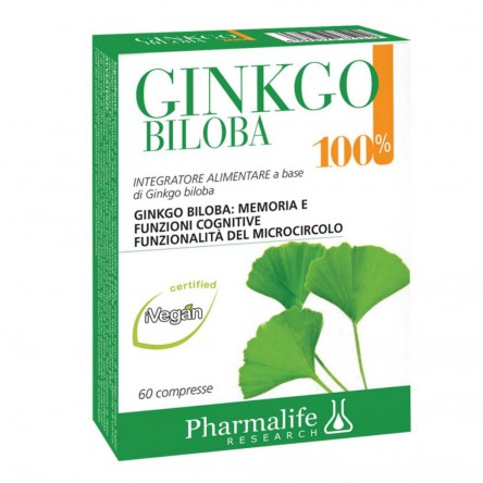 GINGKO BILOBA 100% 60 CPR