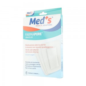 MEDS PORE MEDIC 10X15CM 5PZ