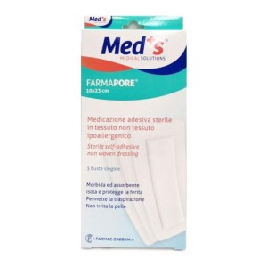 PORE MEDS ADES 10X23CM 3PZ
