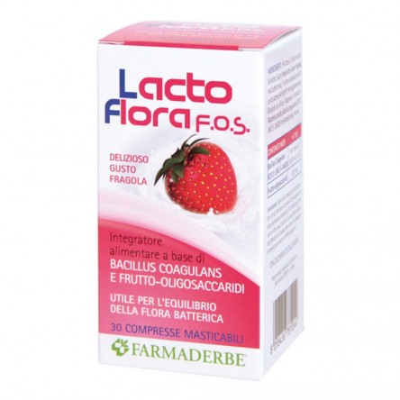 LACTO FLORA FOS 30CPR MASTIC