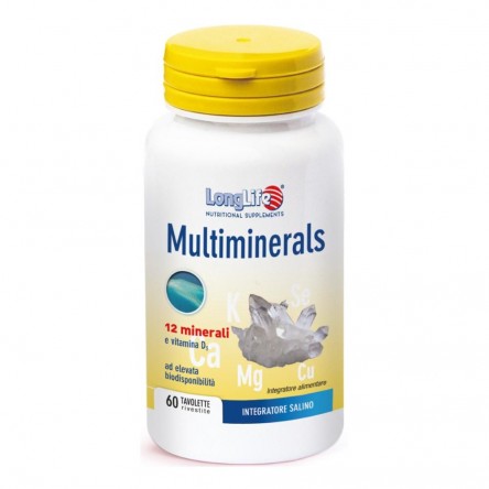 LONGLIFE MULTIMINERALS 60TAV