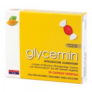 VITAL FACTORS ITALIA Glycemin 30 capsule, integratore per favorire il metabolismo dei carboidrati